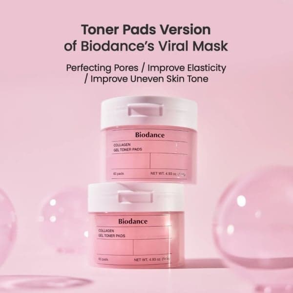 Collagen Gel Toner Pad (60pads) | ZERO Irritation Toner Pad