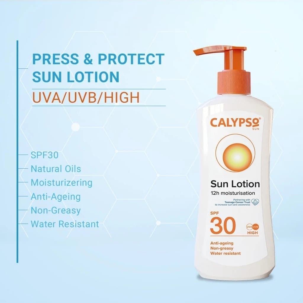 Calypso Press and Protect Sun Lotion SPF30