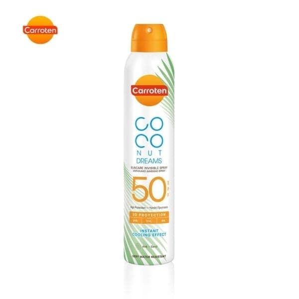 Carroten Coconut Dreams Suncare Dry Mist SPF50