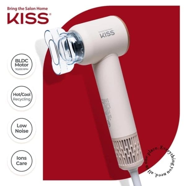 KISS Silk Jet 110 Mini Hair Dryer